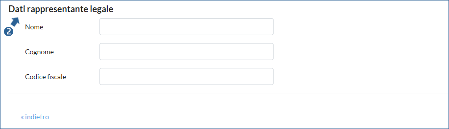 dati rappresentante legale