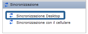 sincronizzazione desktop