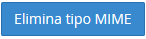 bottone elimina tipo MIME